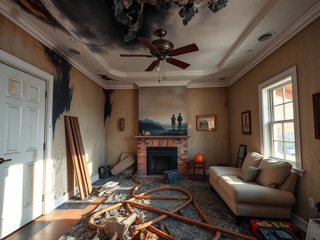 Fire And Smoke Damage Restoration