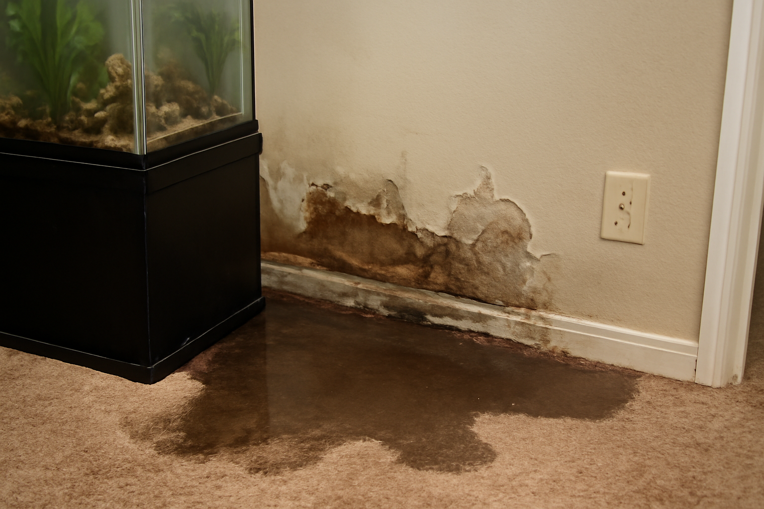 Aquarium Leak Water Removal in Ashland, OH