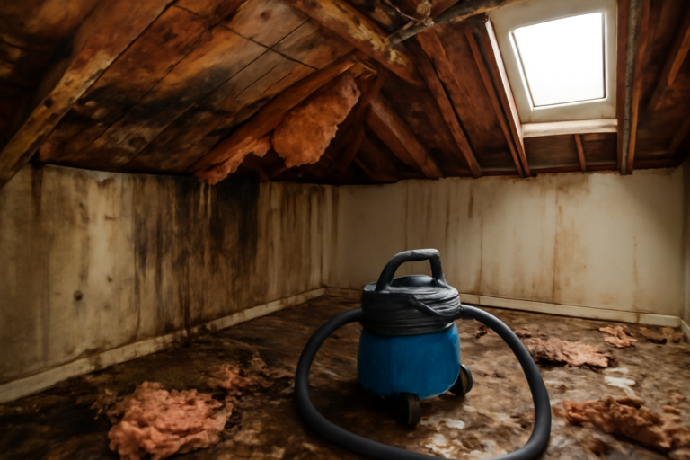 Attic Water Extraction