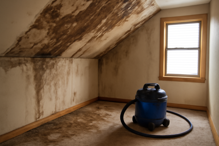 Attic Water Removal
