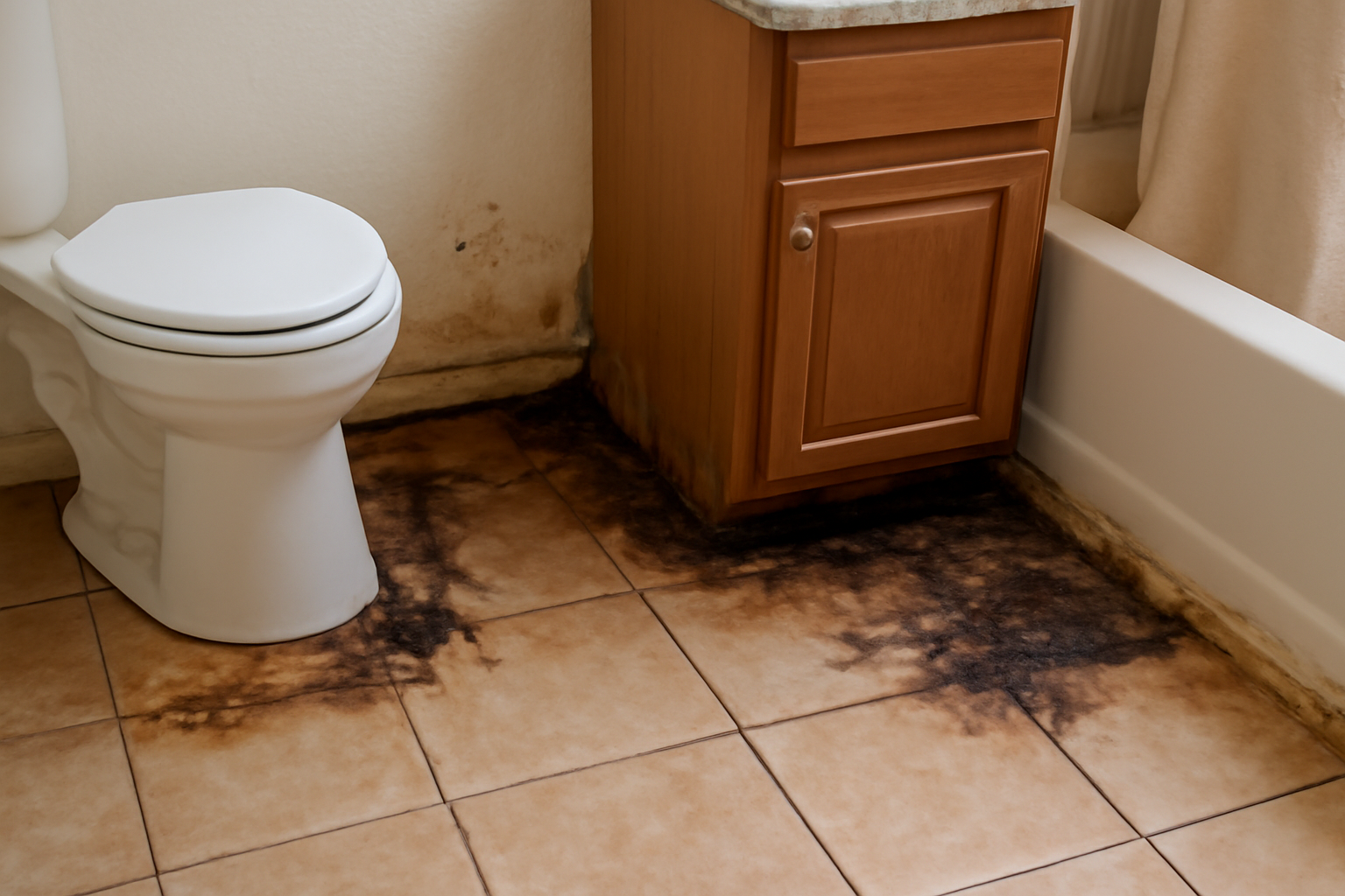 Bathroom Water Removal in Canton, OH