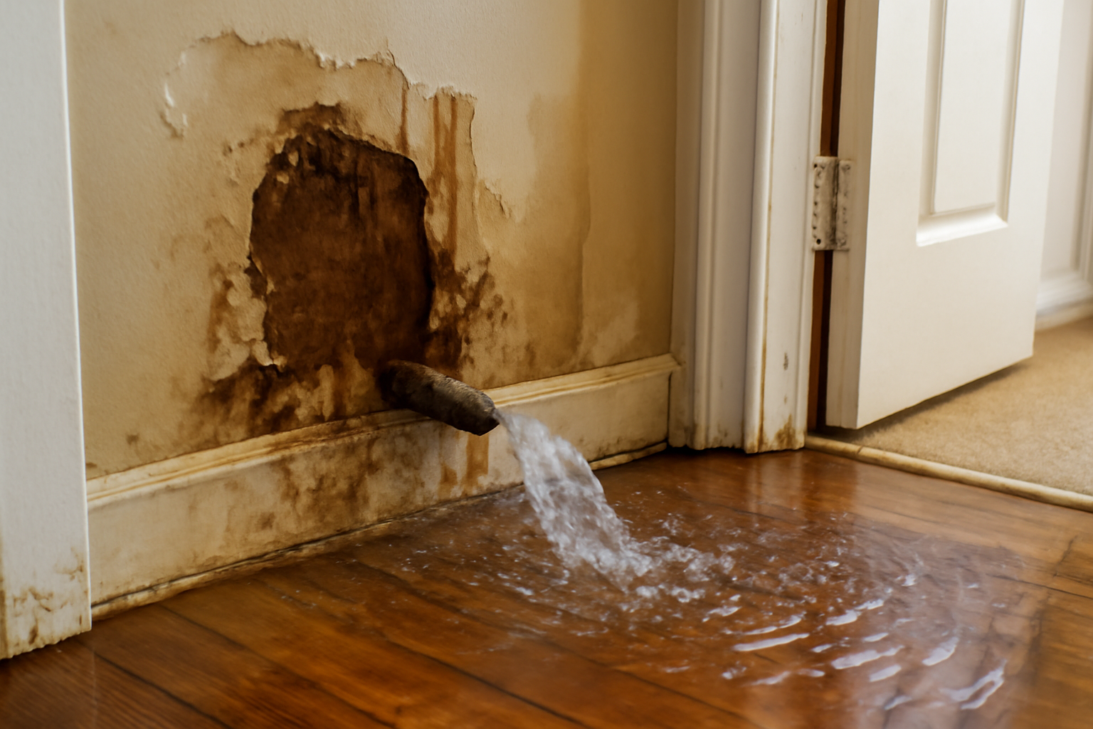 Burst Pipe Water Removal in Ashland, OH