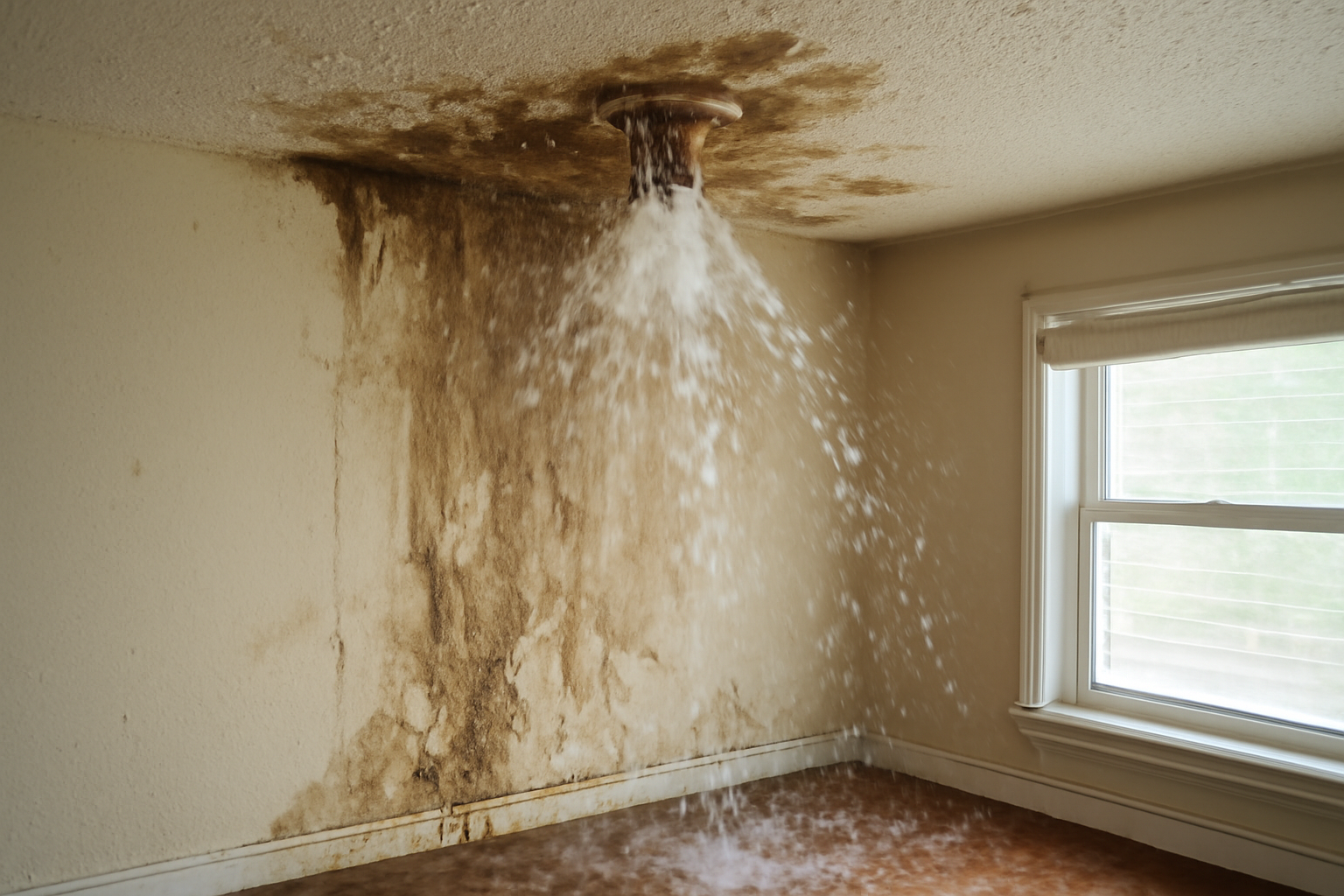 Fire Sprinkler Discharge Water Removal in Avon Lake, OH