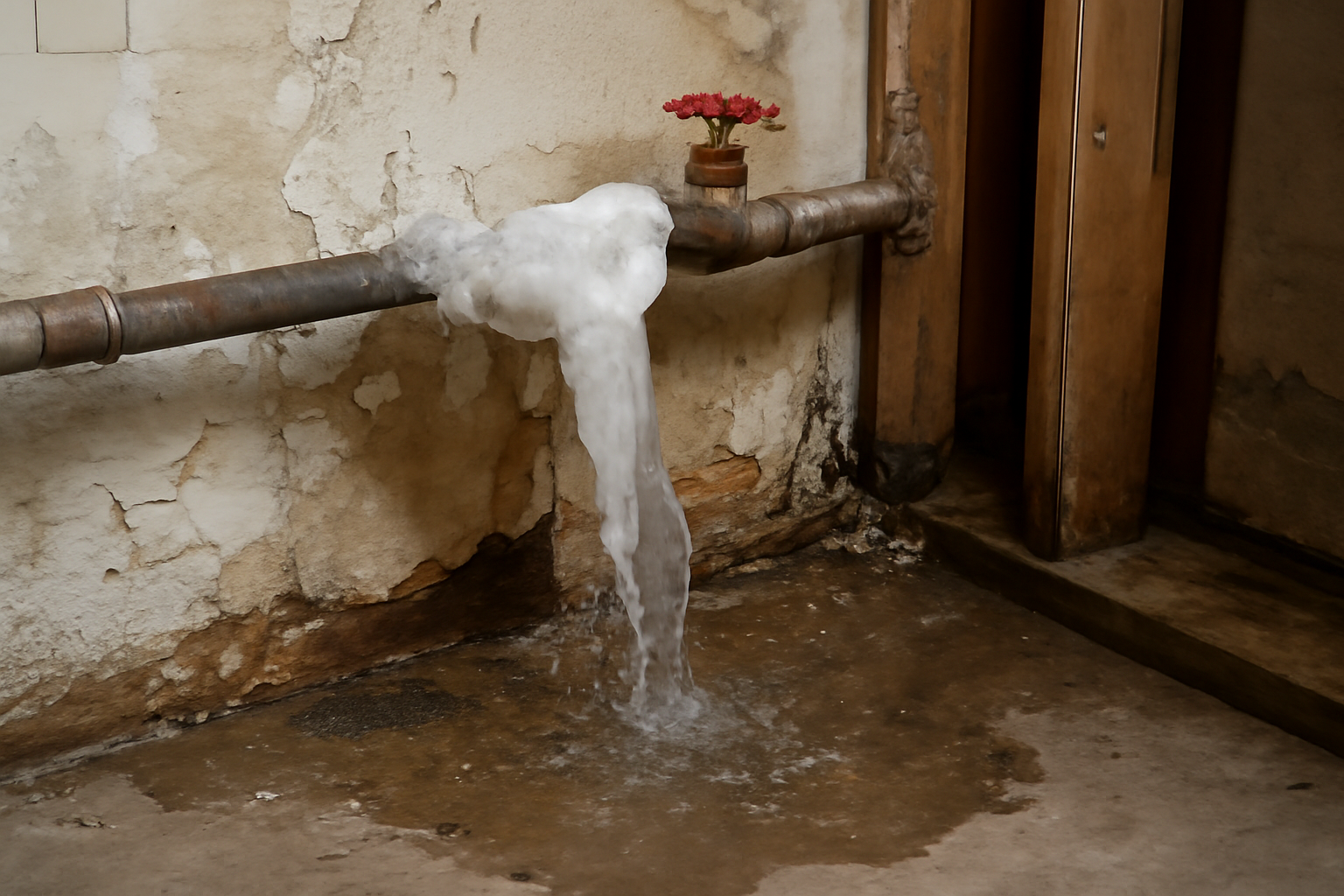 Frozen Pipe Water Removal in Austintown, OH