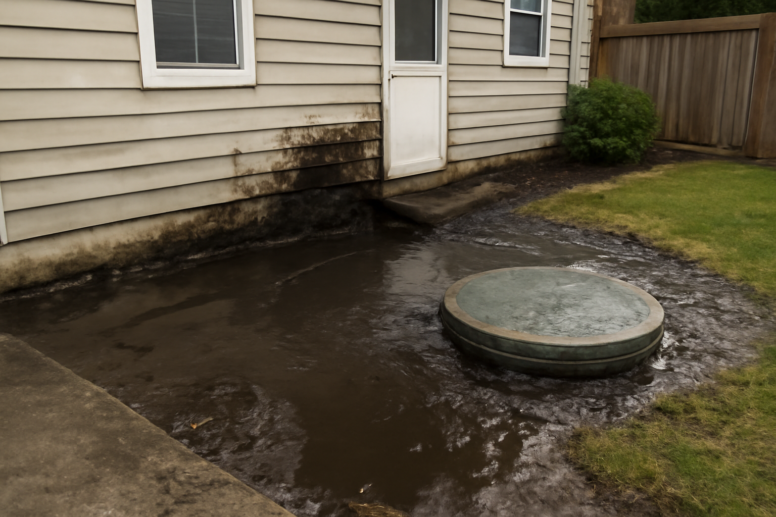 Septic Tank Backup Water Removal in Youngstown, OH