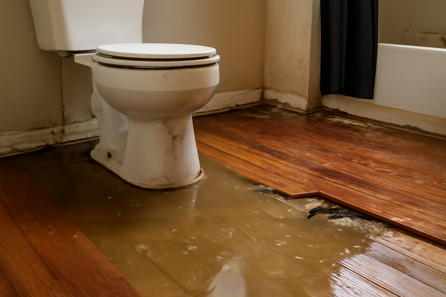 Toilet Overflow Water Removal in Austintown, OH