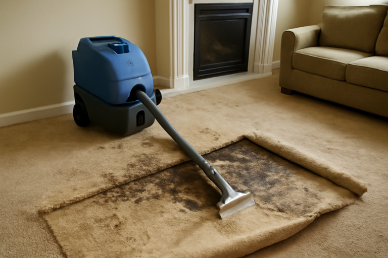 Under Carpet Water Extraction