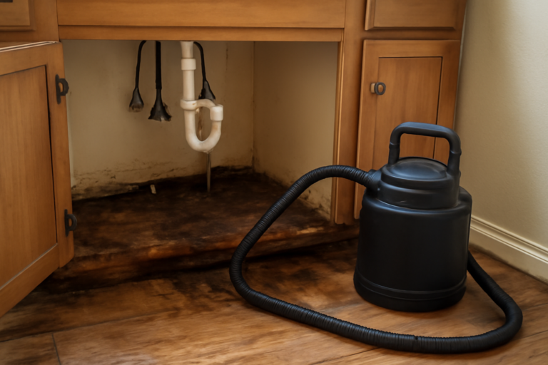 Under Sink Water Extraction